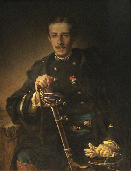Jean-Francois Portaels Paul Deroulede in 1877 Spain oil painting art